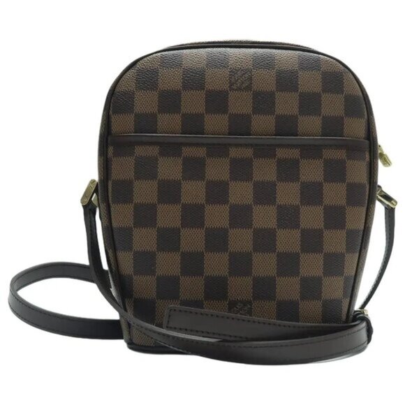 Louis Vuitton Ipanema Brown Damier Ebene Canvas Shoulder Bag 688-081625 - Picture 1 of 15